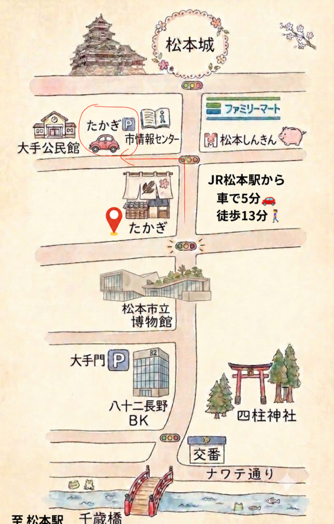 アクセスマップ